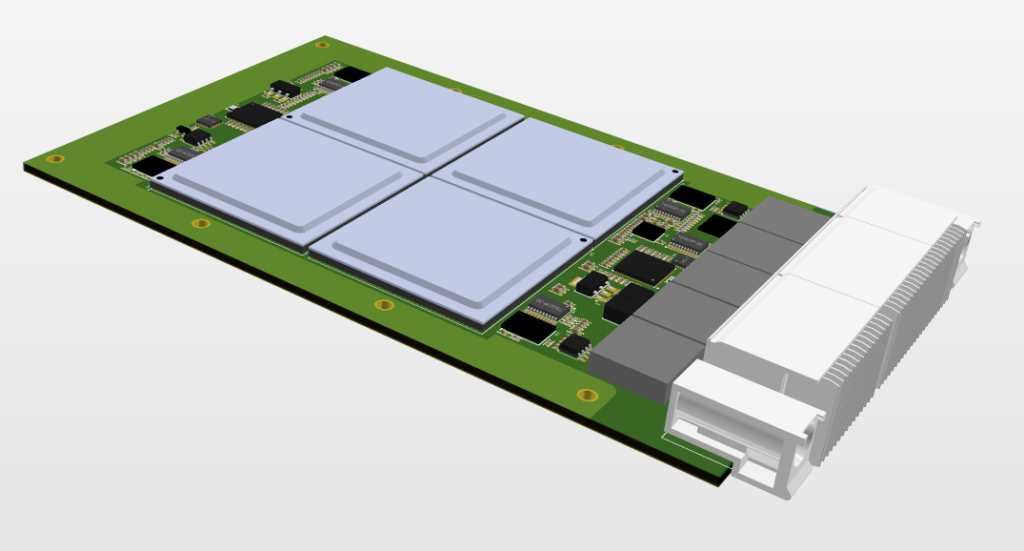 LaRocheNoire Technology SpaceVPX systtem. 3U format 